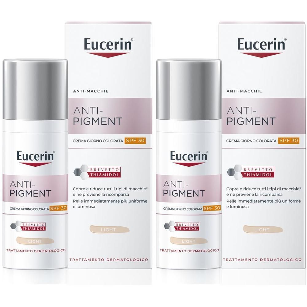 Eucerin Anti-Pigment Crema Giorno SPF 30 Colorata Light 1 St