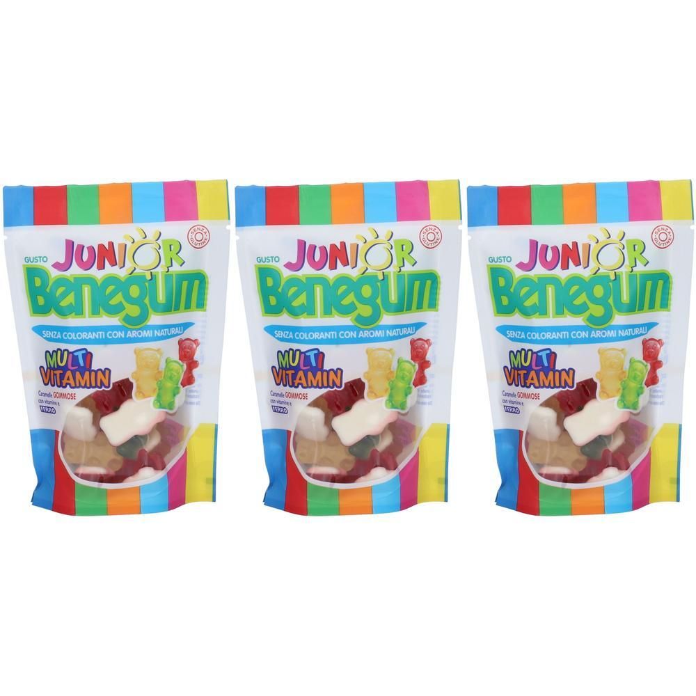 Junior Benegum Multi Vitamin Caramelle Gommose