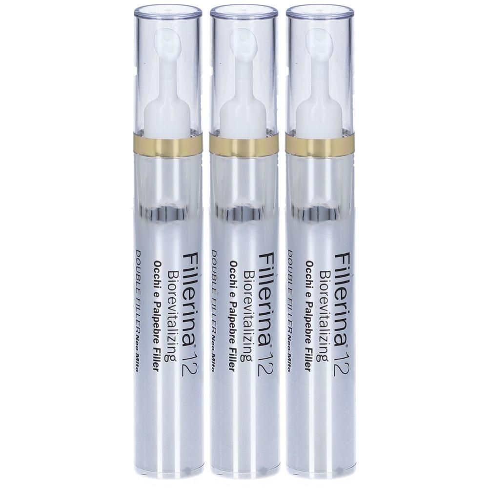 LABO Fillerina 12 Double Filler Neo Mito Occhi E Palpebre Gel Biorevitalizing Grado 5 Bio Dispenser Eye Massage Tip