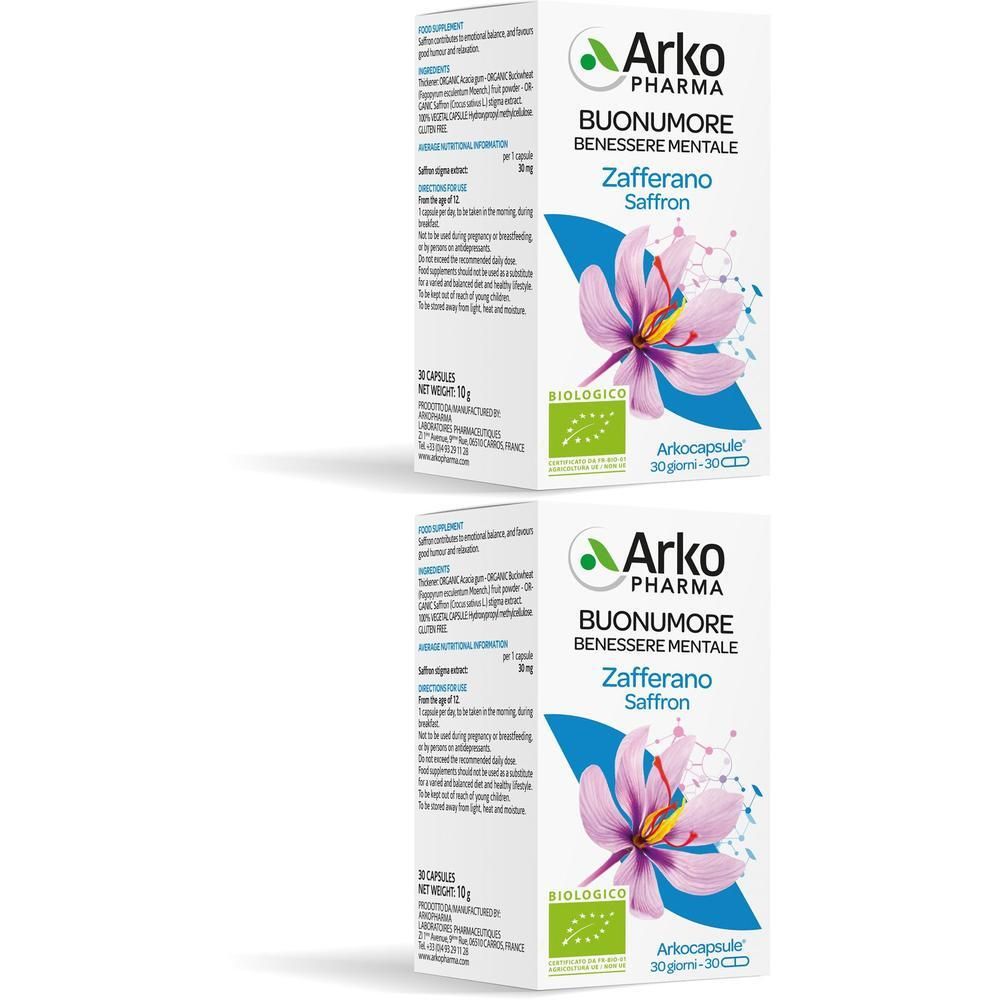 Arko Pharma Buonumore Benessere Mentale Zafferano