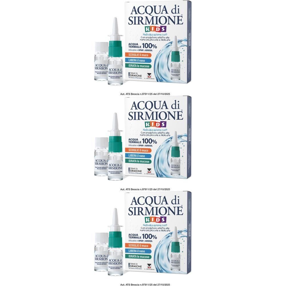 Acqua Di Sirmione Kids Nebulizzazione Soft Flaconcini