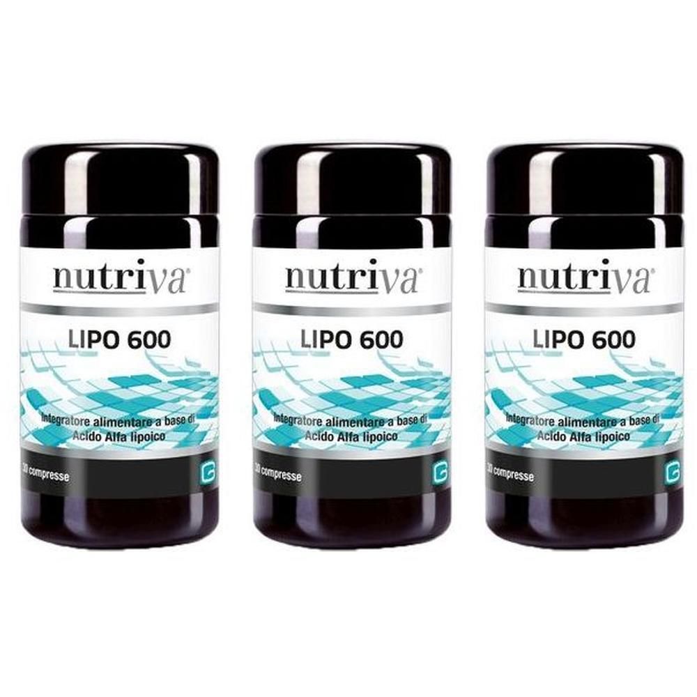 Nutriva Lipo 600 30 Compresse 900 Mg