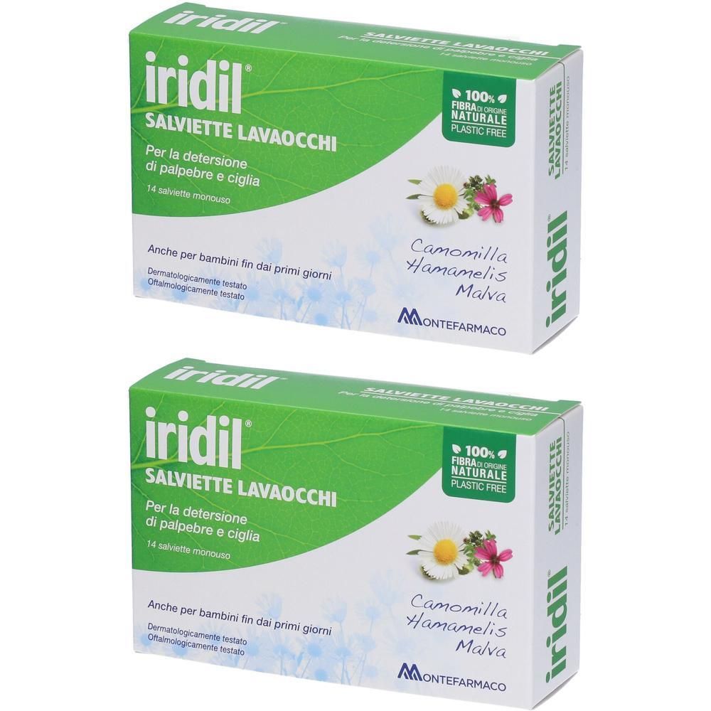 iridil® Salviette Lavaocchi