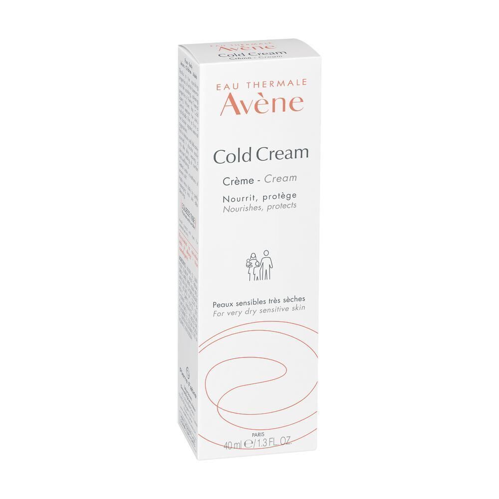 Confezione di un tubo Eau Thermale Avène Cold Cream per pelli molto secche.