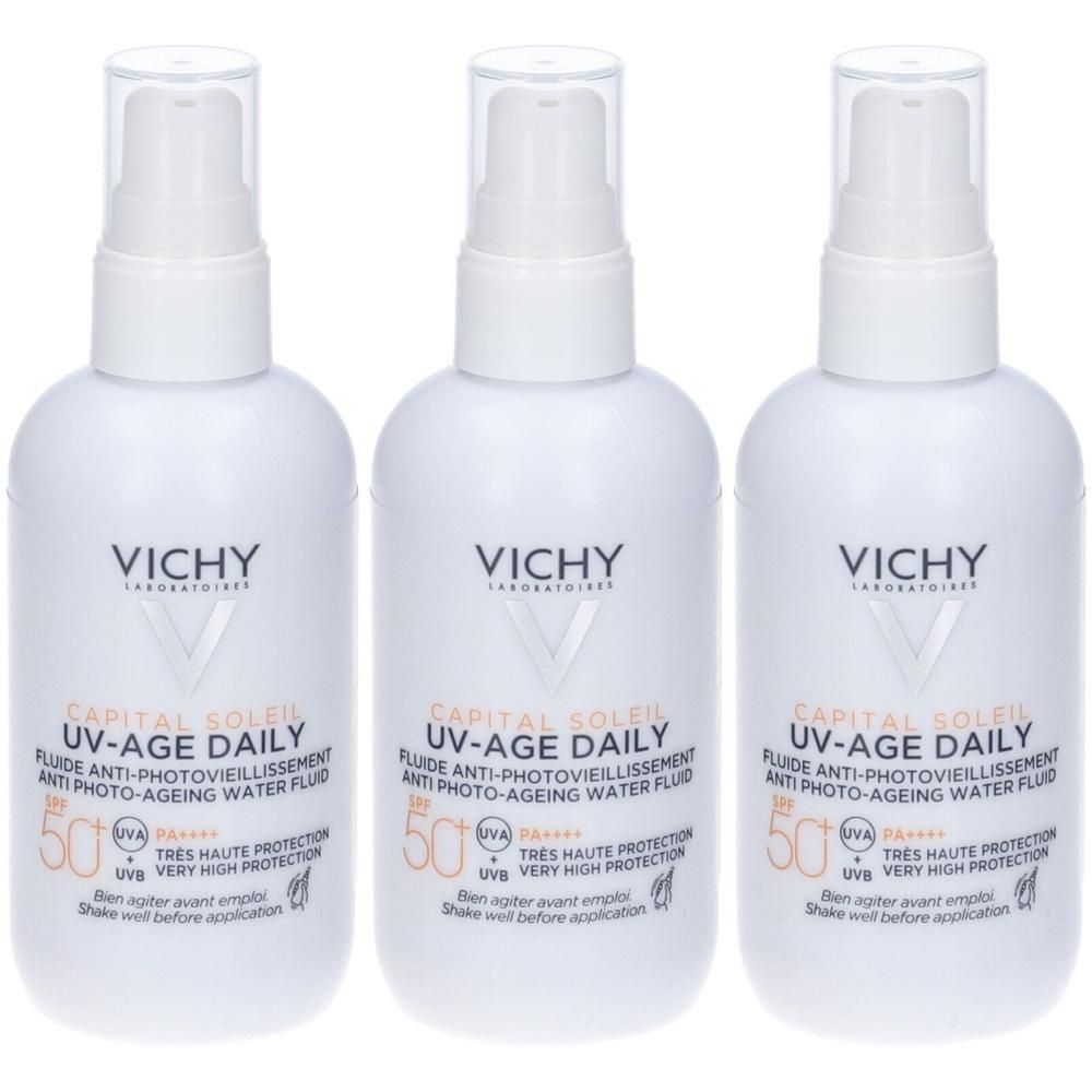 Vichy Capital Soleil UV-Age Daily Fluido Anti-Fotoinvecchiamento per il viso SPF50+ 80 ml