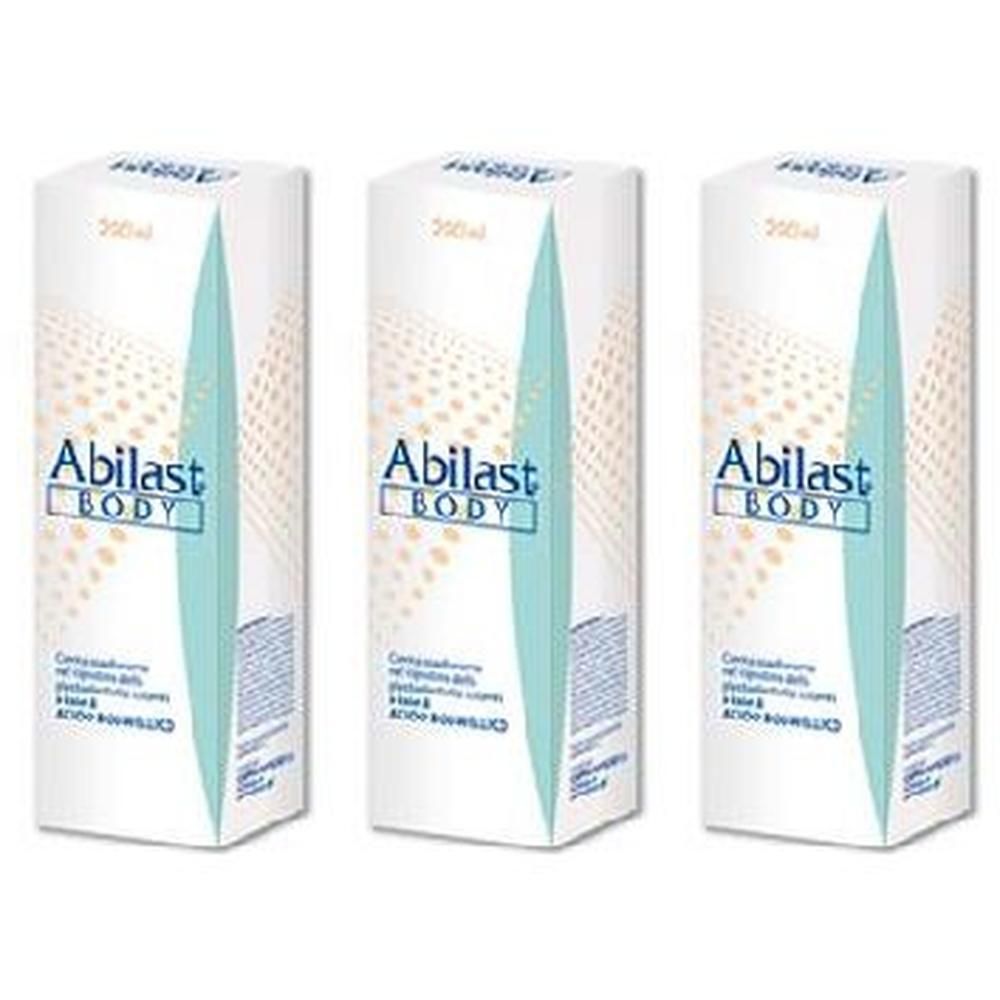 Tre confezioni di Abilast Body Crema Smagliature.