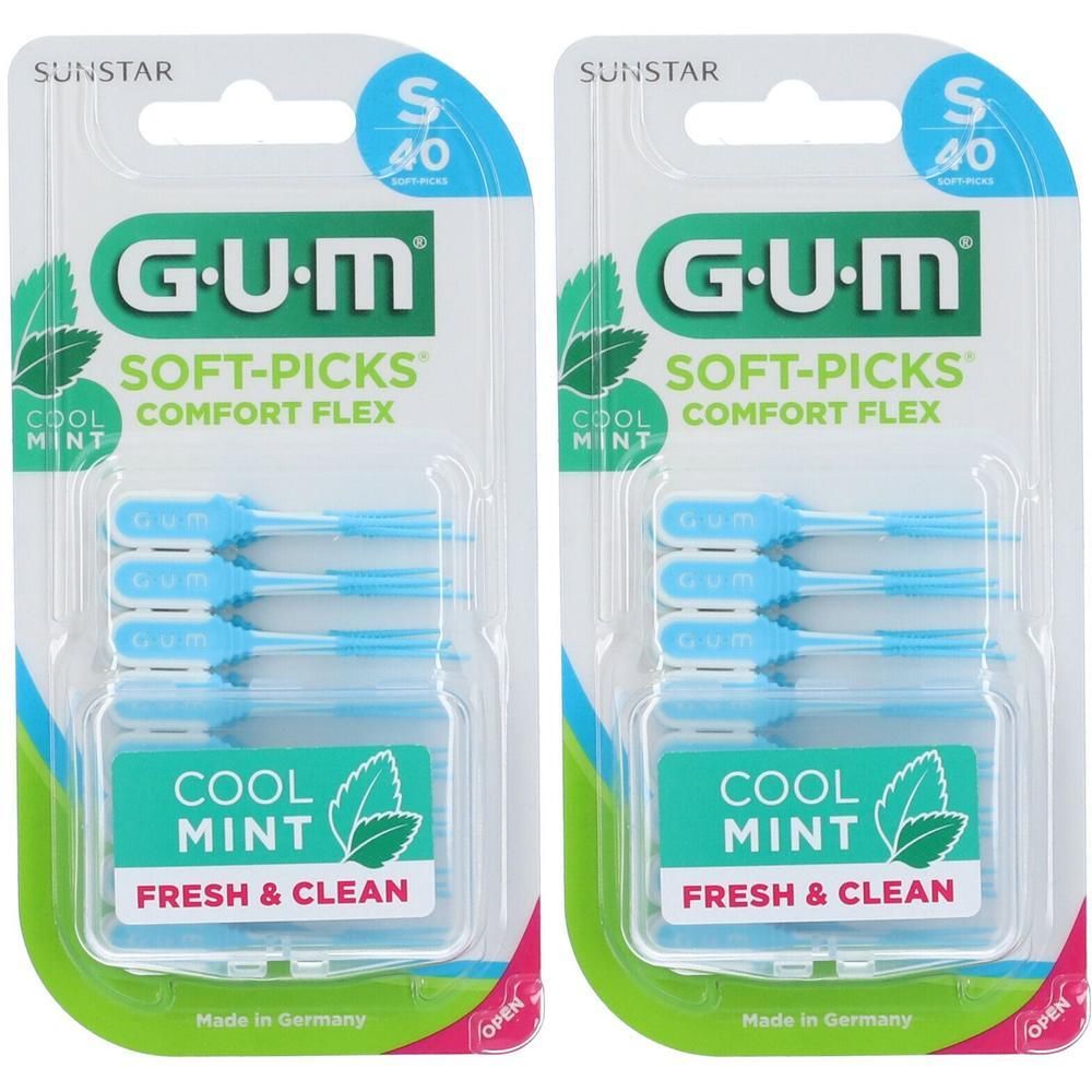 GUM® Soft Pick Comfort Flex Cool Mint Small Scovolini