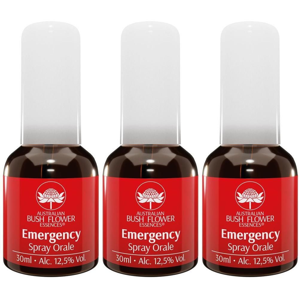 Australian Bush Flower Essences Emergency Oral Spray 30 Ml