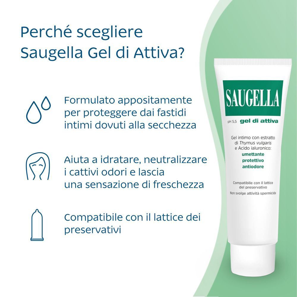 Saugella pH 5,5 Gel di Attiva