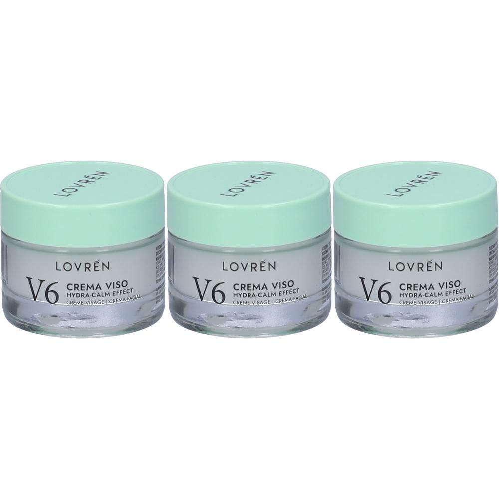Lovren V6 Crema Viso Hydra Calm Effect Pelli Sensibili