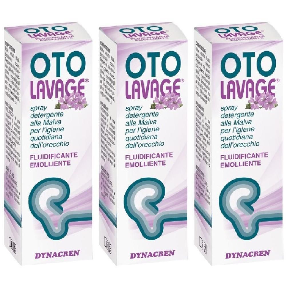 Otolavage Spray Detergente Alla Malva Per L'Igiene Quotidiana Dell'Orecchio 50 Ml