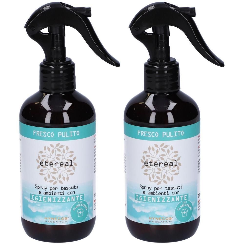 Etereal Spray Per Tessuti E Ambienti Igienizzante Fresco Pulito