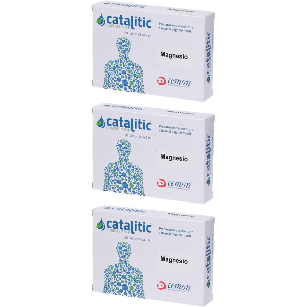 Catalitic Oligoelementi Magnesio Mg 20 Ampolle