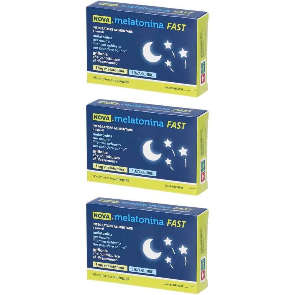 NOVA.MELATONINA FAST compresse
