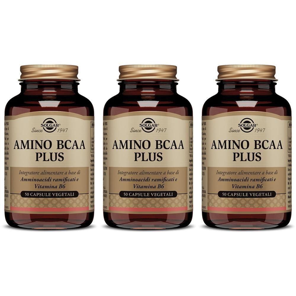 Solgar Amino BCAA Plus Capsule Vegetali