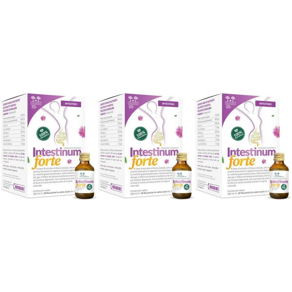 Intestinum Forte Salugea - Integratore per l’intestino - flaconcini