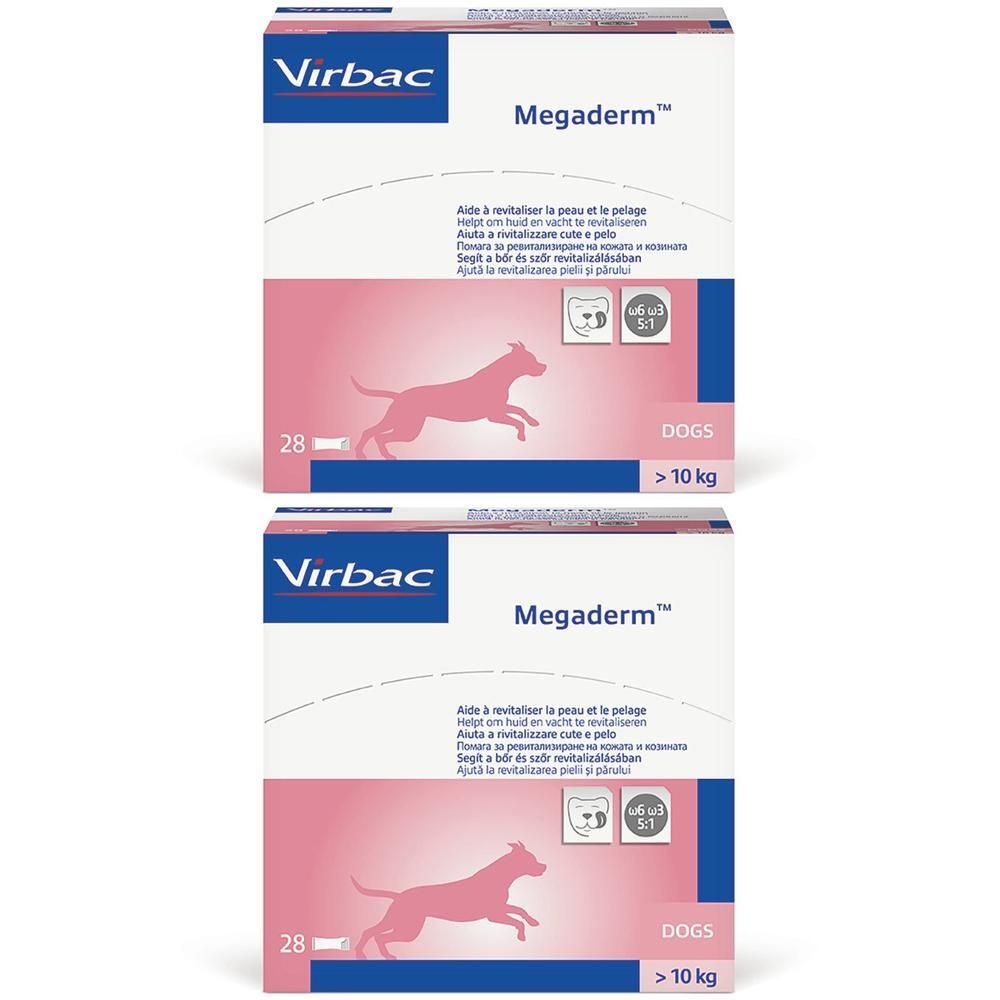 Due confezioni di Synbiopet per cani e gatti, 16 capsule da 375mg ciascuna, per la flora intestinale.
