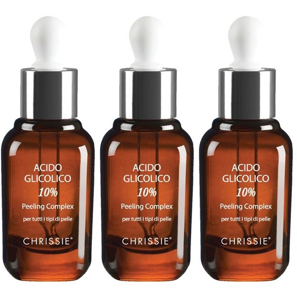 Chrissie Acido Glicolico 10% Peeling Complex Tutti i Tipi di Pelle