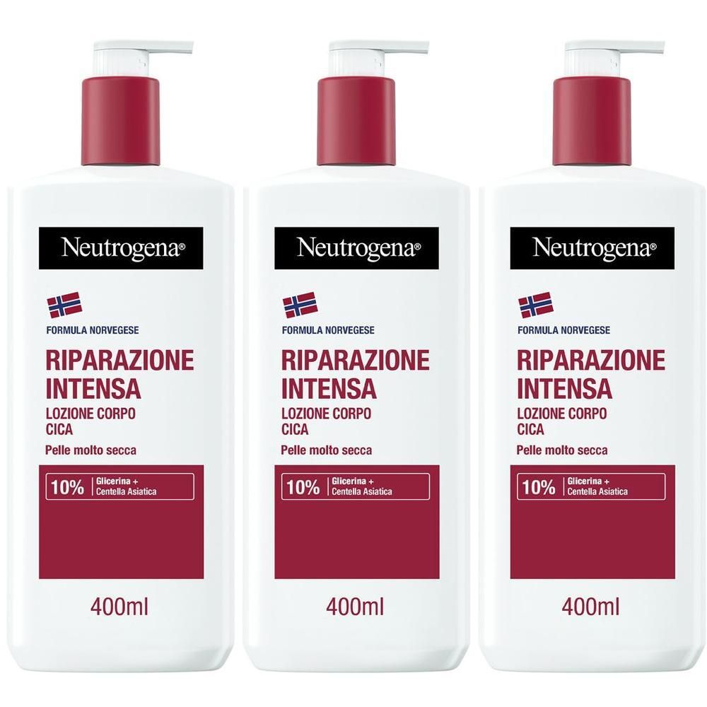 Neutrogena Crema Corpo Idratante Sollievo Intenso, Pelle Molto Secca