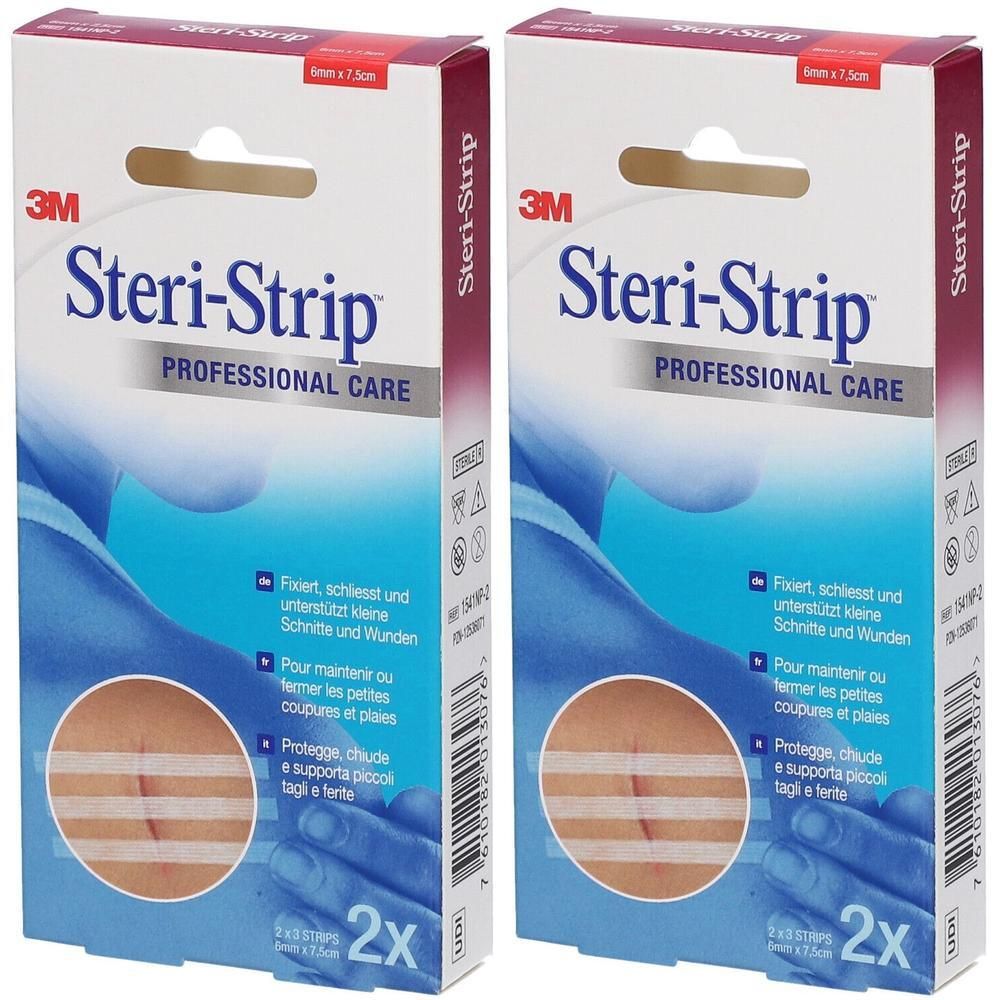 3M Steri-Strip Suture cutanee adesive 6x75 mm
