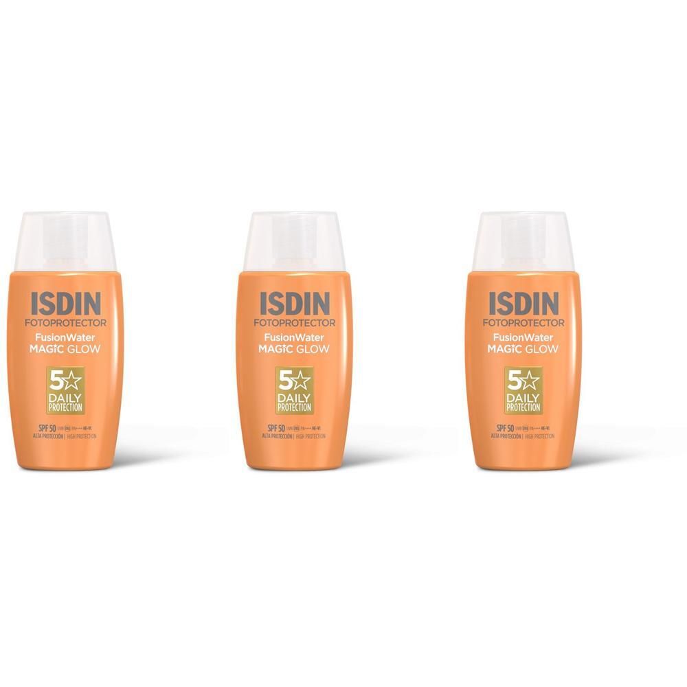 ISDIN Fotoprotector Fusion Water Glow SPF50 Protezione Solare Viso Con Colore