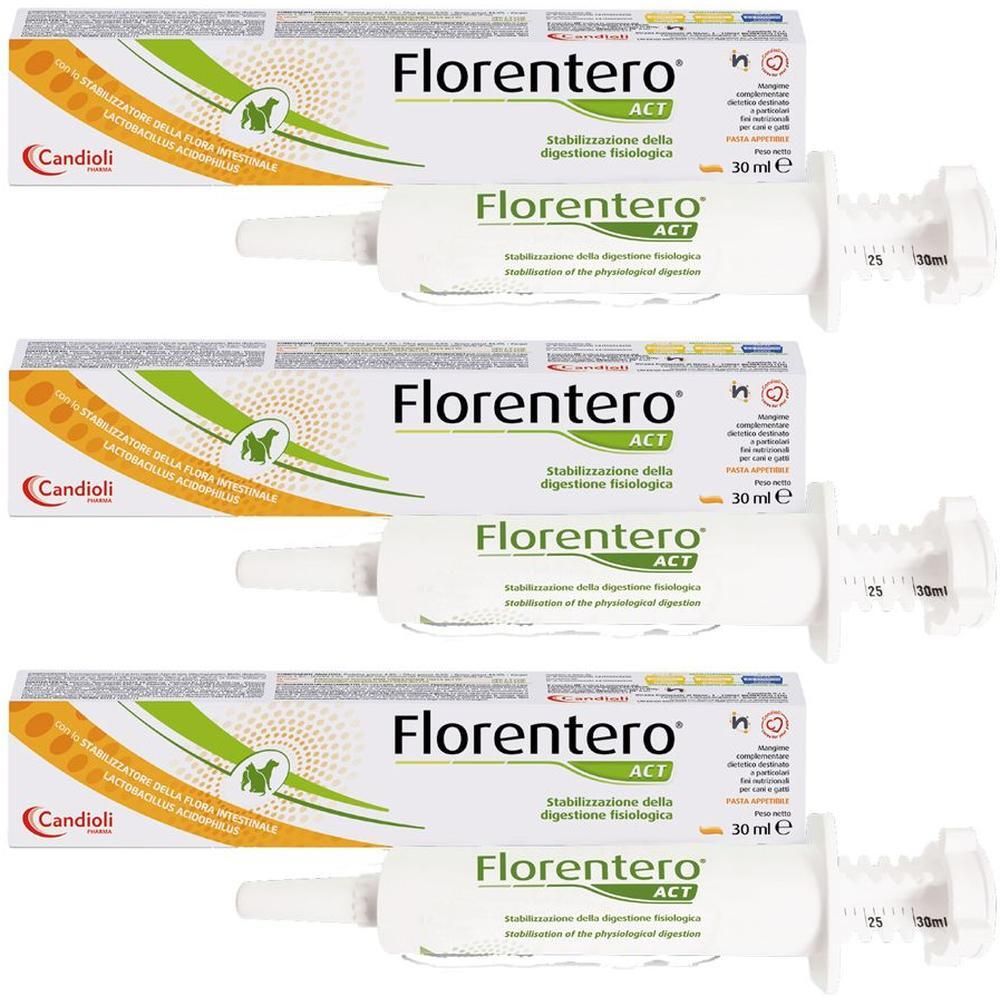 Tre siringhe con Florentero ACT.