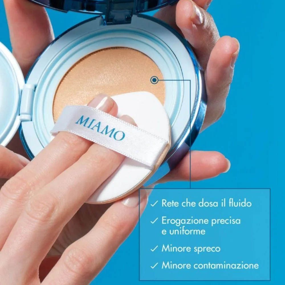 Miamo Second Skin Mesh Cushion Foundation Fondotinta Tonalitá Sand