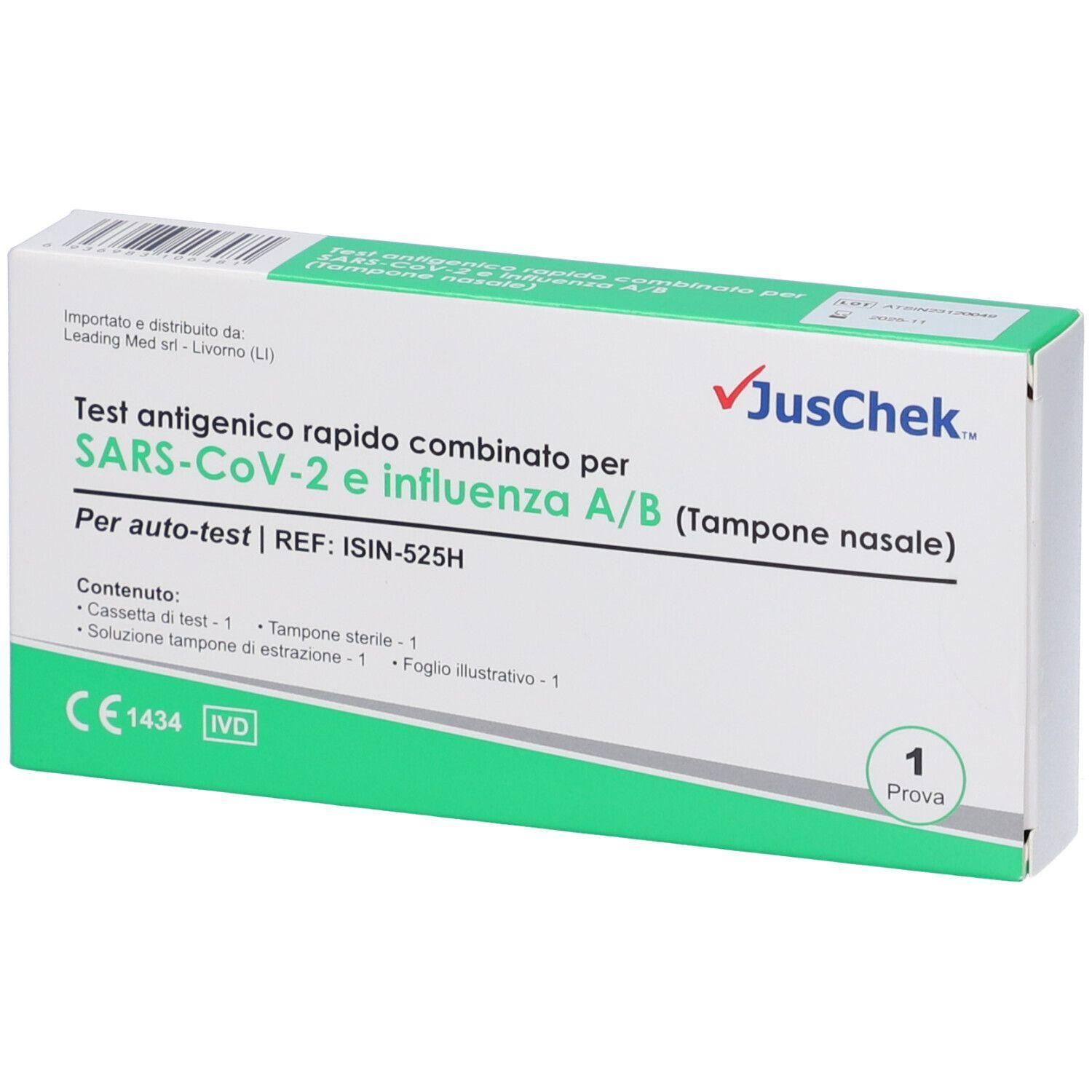 Test Antigenico Rapido Covid-19 Alltest Autodiagnostico Determinazione Qualitativa Antigeni Sars-Cov-2 E Influenza A+B In Tamponi Nasali Mediante Immunocromatografia