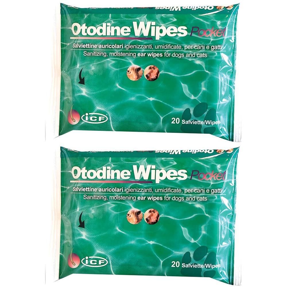 Otodine Wipes Pocket 20 Pezzi