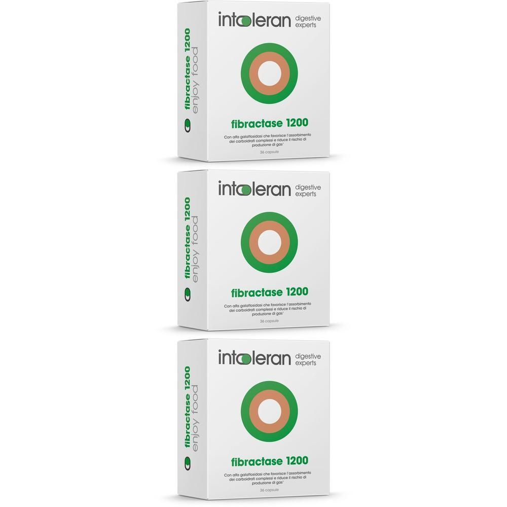 Intoleran Fibractase 1200 (Fibractase Forte) Capsule Gamma FODMAP