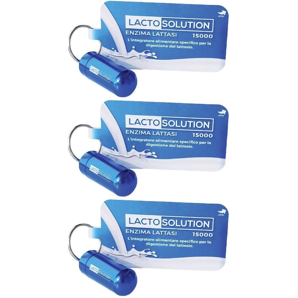 Lactosolution 15000 15 Compresse Con Portapillole