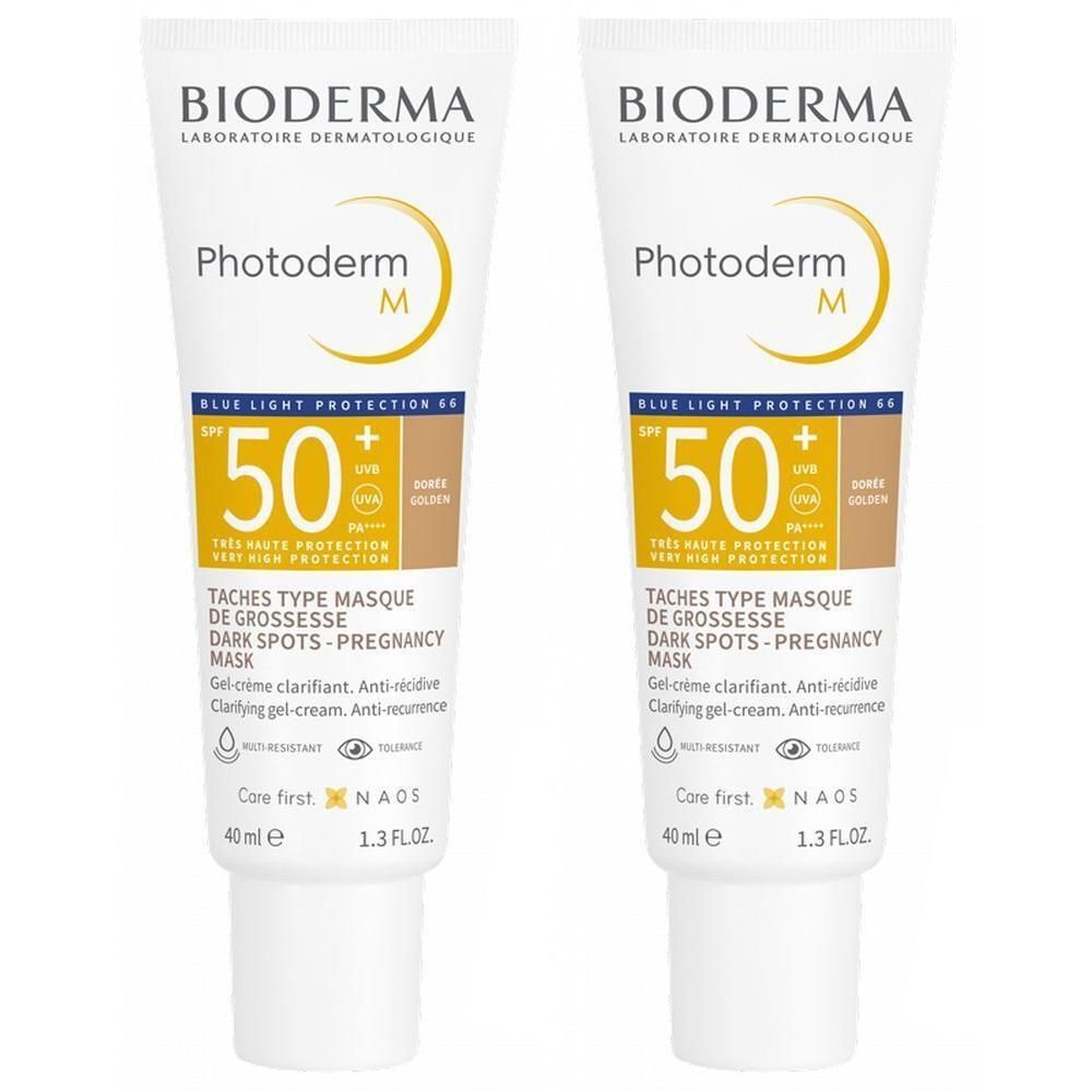 BIODERMA Photoderm M Dorée SPF50+ Crema solare antimacchia melasma dorata