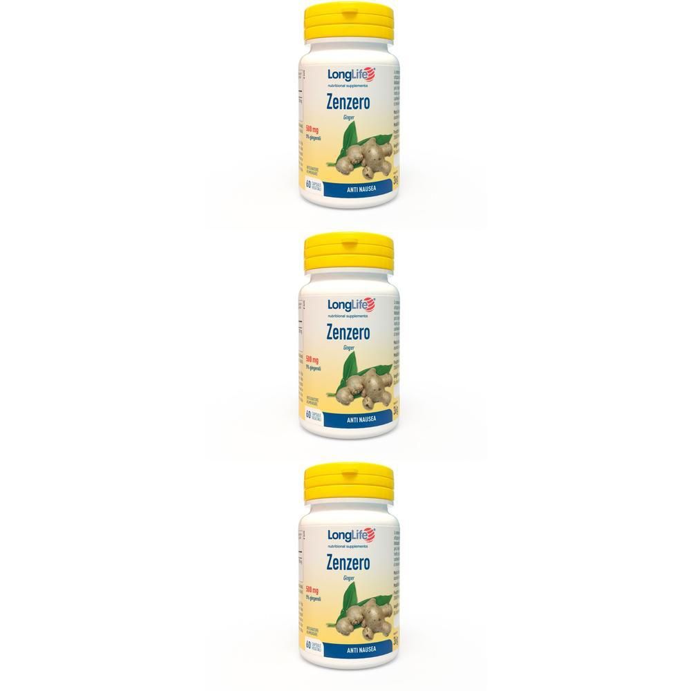 Longlife Zenzero 60 Capsule Vegetali