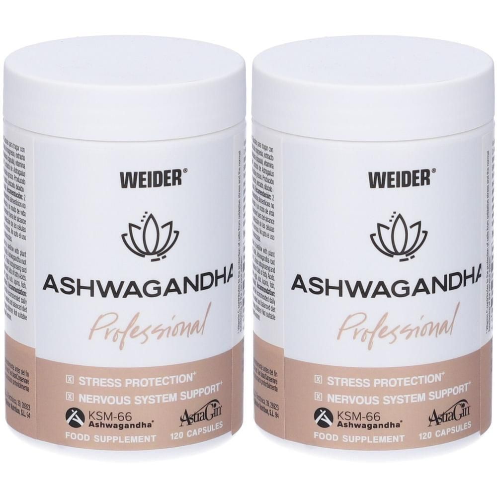Weider Ashwagandha Professional 120 Capsule