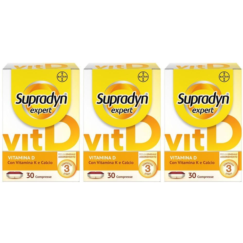 Supradyn Expert Vitamina D, Vitamina D3 K2, assorbimento ottimizzato