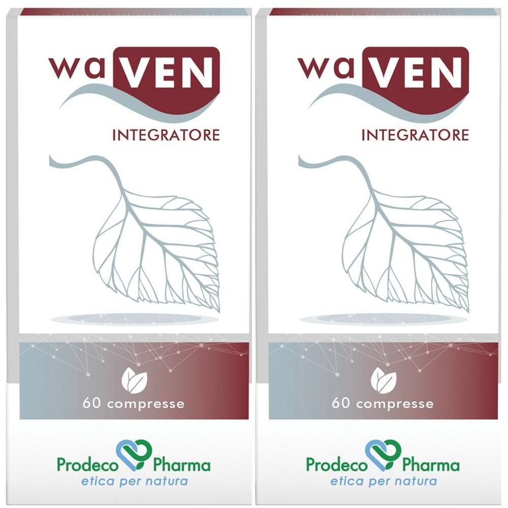 Due confezioni di Waven Integratore, 60 compresse.