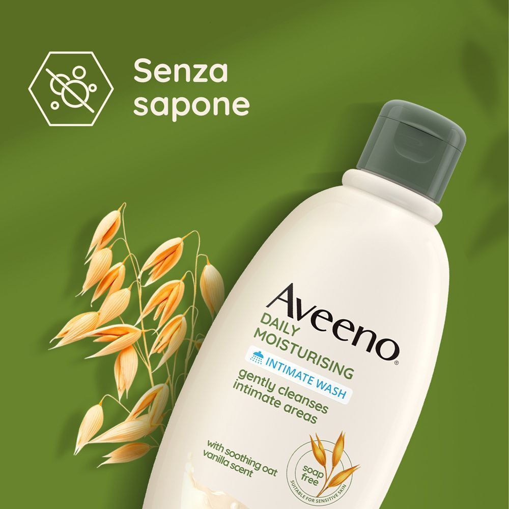 Aveeno Detergente Intimo Idratante Daily Moisturising con Avena Colloidale Extra Delicato 300 ml