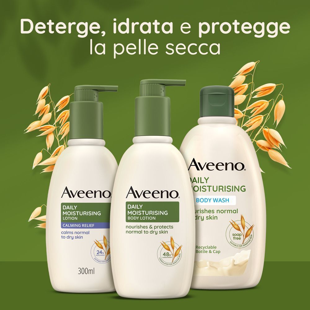 Aveeno Detergente Intimo Idratante Daily Moisturising con Avena Colloidale Extra Delicato 300 ml