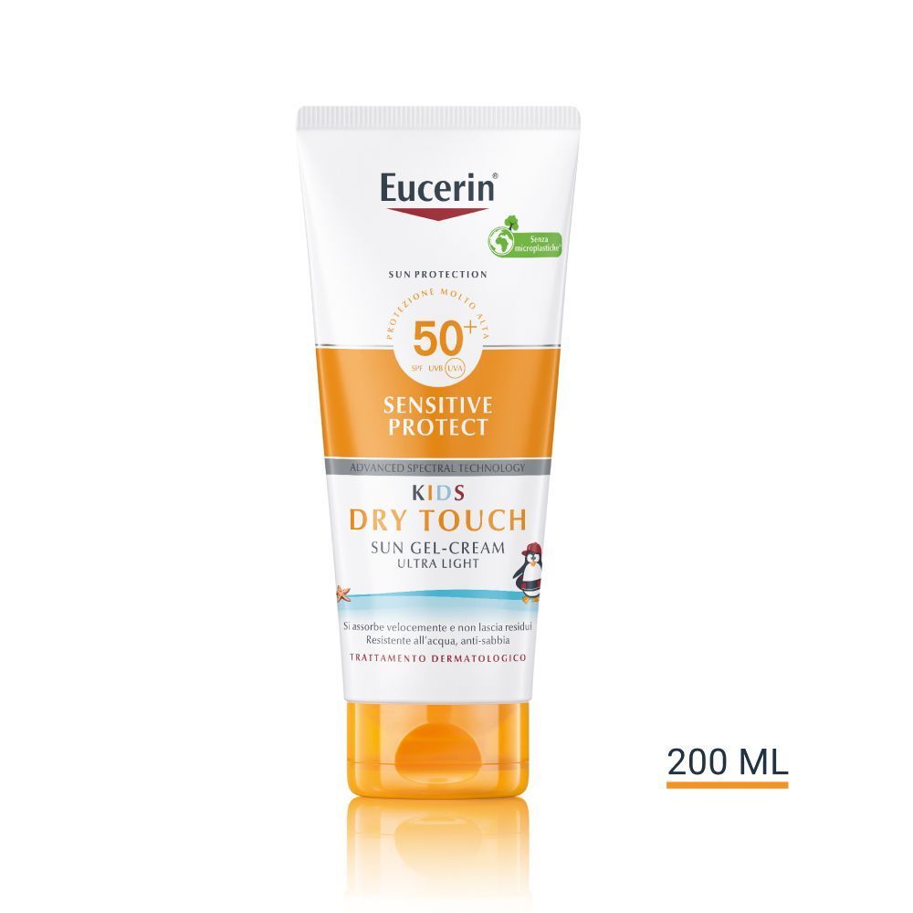 Eucerin Kids Sun Lotion Sensitive Protect SPF50+, tubo da 200 ml.