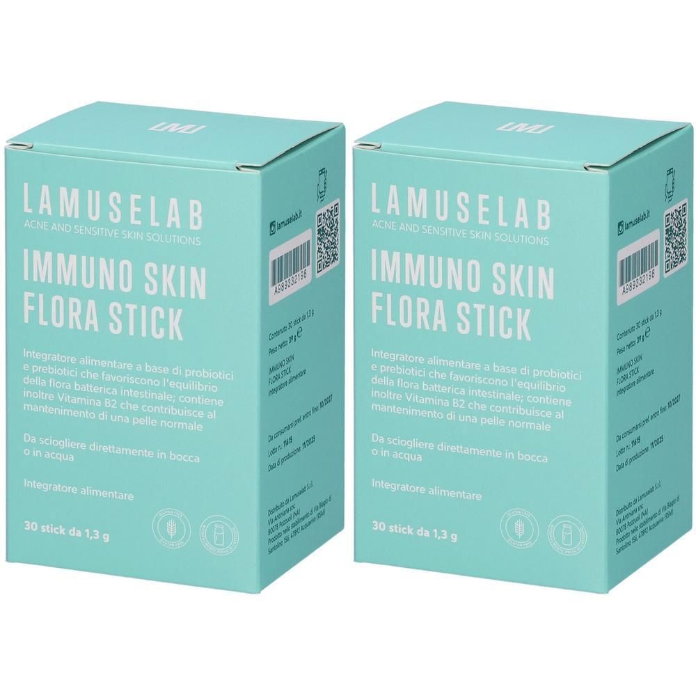 Lamuselab Immunoskin Flora Stick Bustine