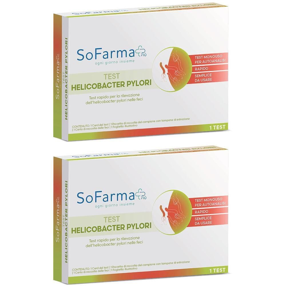 Sofarmapiu' Test Autodiagnostico Helicobacter Pylori
