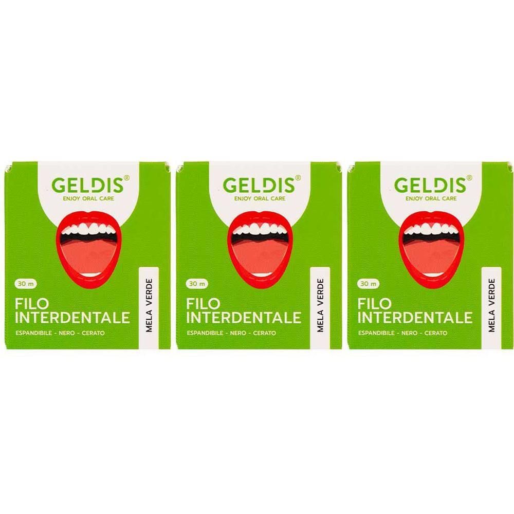 Filo Interdentale Geldis – Mela Verde