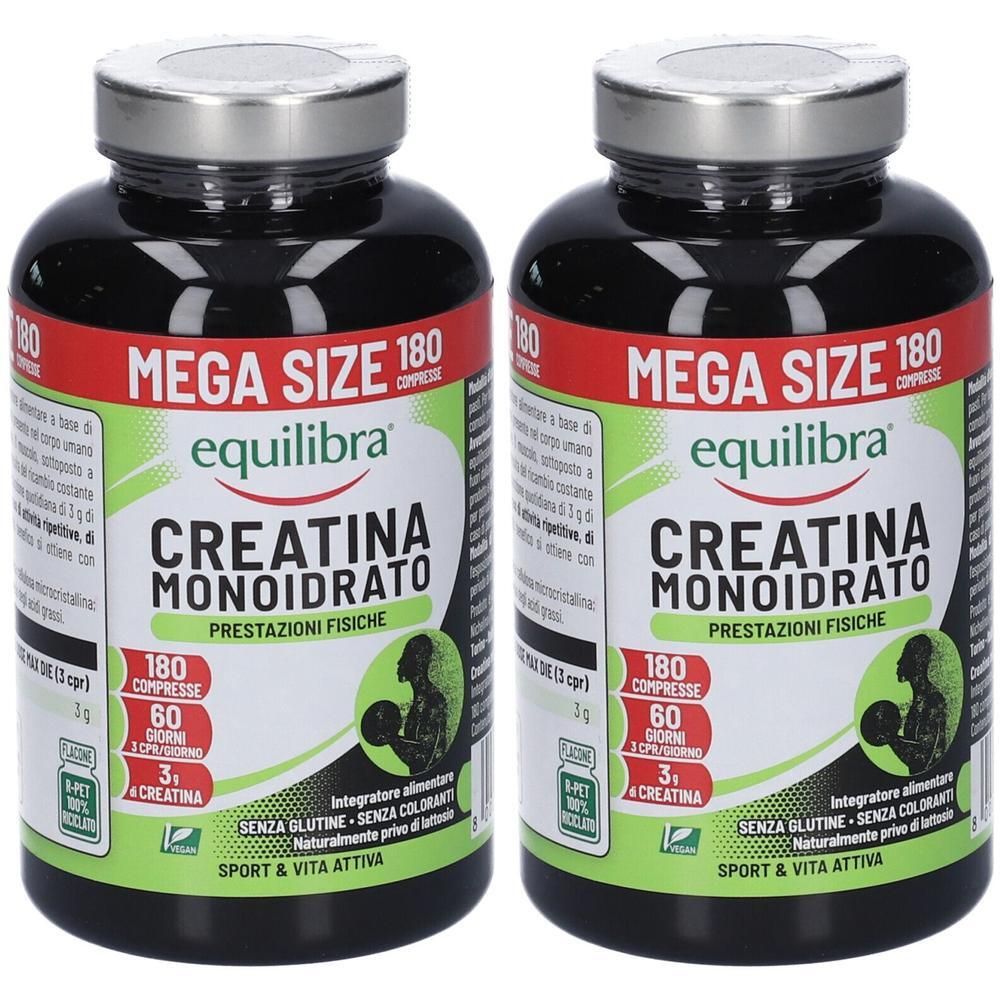 Equilibra Creatina Monoidrato Compresse - Risparmia il 10% con il codice: equilibra1026