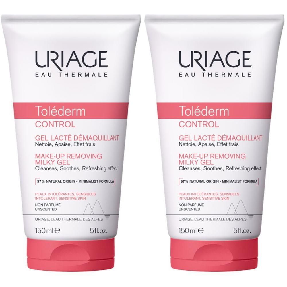 URIAGE TOLEDERM Control Latte Gel struccante, pelle intollerante, iper-reattiva, allergica