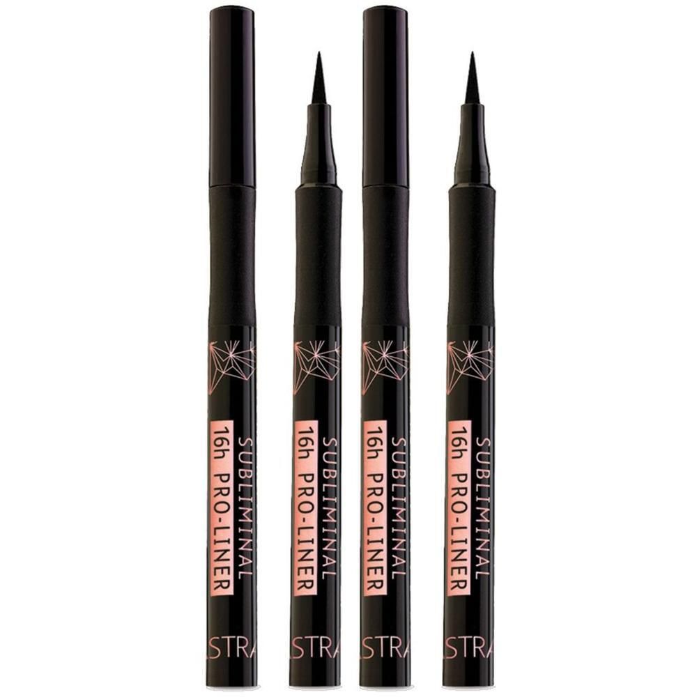 ASTRA Make-UP Subliminal 16H Pro-Liner - Eyeliner Nero Intenso Finish Mat