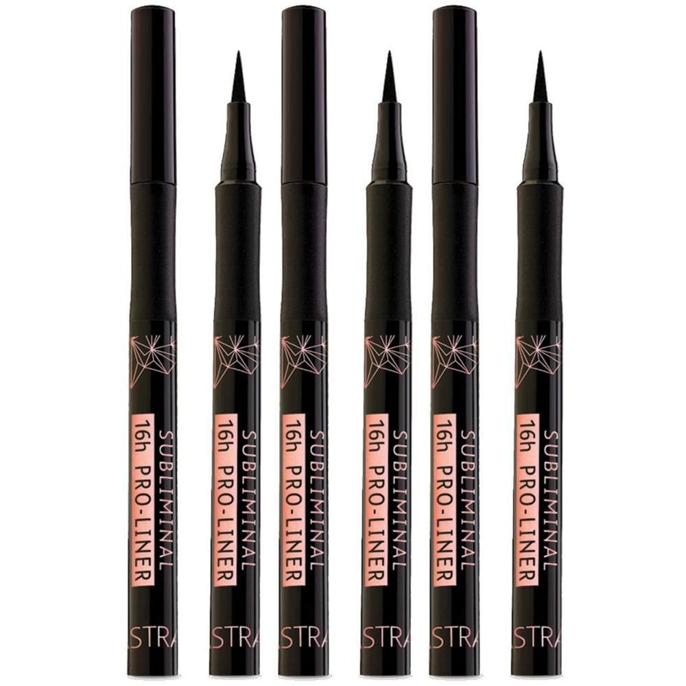 ASTRA Make-UP Subliminal 16H Pro-Liner - Eyeliner Nero Intenso Finish Mat