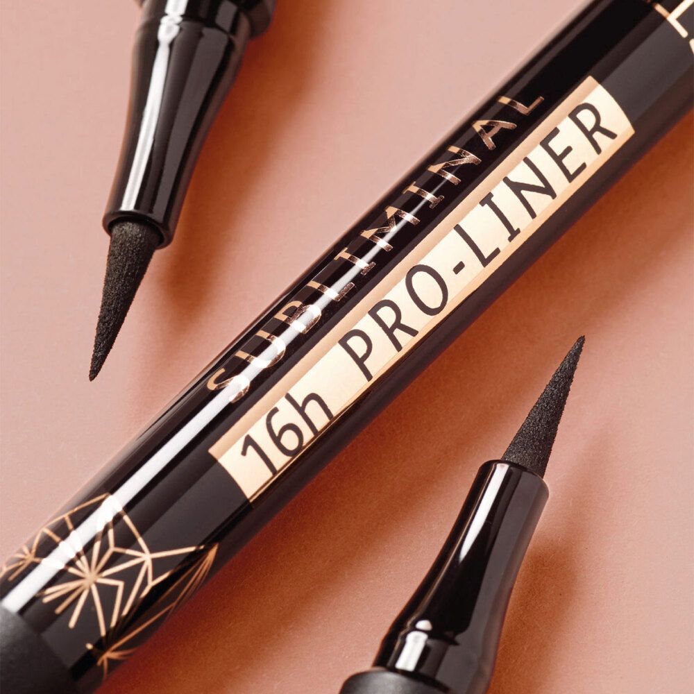ASTRA Make-UP Subliminal 16H Pro-Liner - Eyeliner Nero Intenso Finish Mat