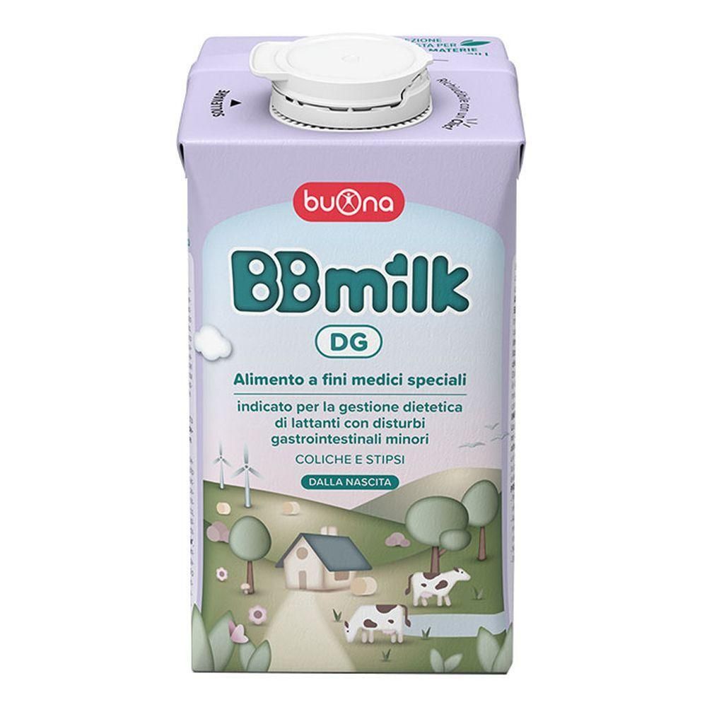 Bbmilk DG: Alimento dietetico speciale per lattanti con disturbi gastrointestinali, coliche e stipsi.