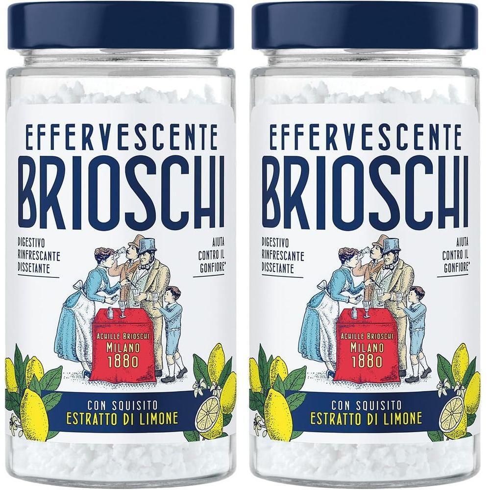 Effervescente Brioschi Preparato granulare digestivo Vaso da 200g