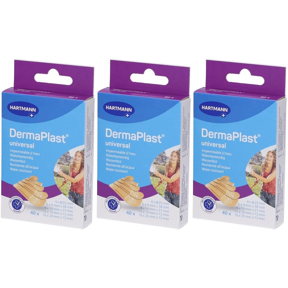 Hartmann DermaPlast® Cerotto Universale 5 Formati